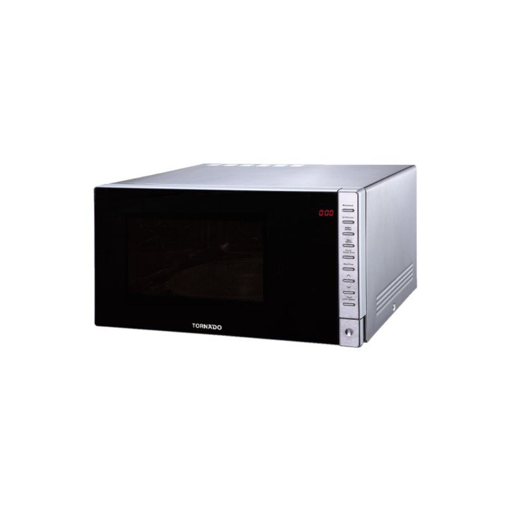 Tornado Microwave 25 Liter 900 Watt Silver TMD-25GE-S. Tornado Microwave 25 Liter 900 Watt Silver TMD-25GE-S.